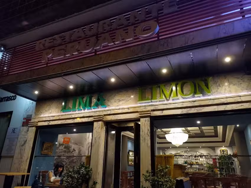 LIMA LIM&Oacute;N MADRID Restaurante