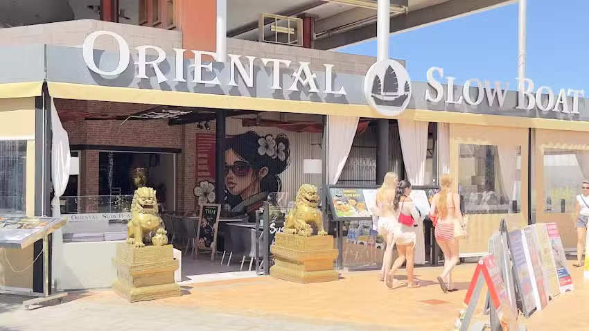 Oriental Slow Boat -San Eugenio