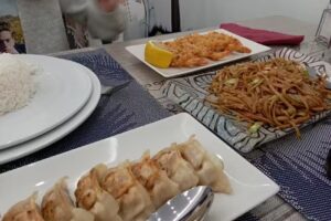 Restaurante chino sabroso oriental