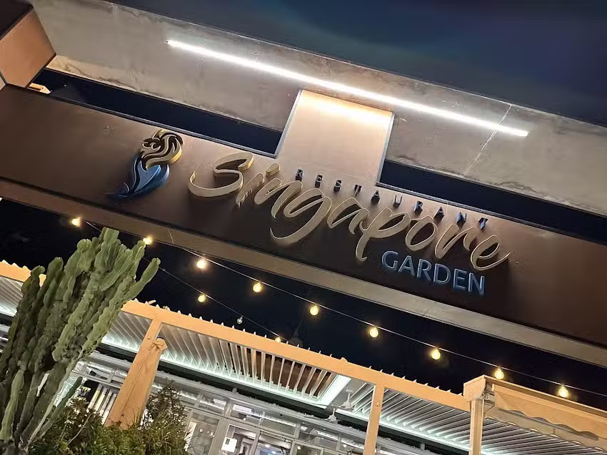 Restaurante Singapore garden