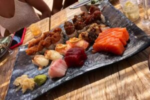 Tigre morado Ibiza Restaurant mediterráneo con fusión peruano japonés